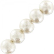 Cotton Pearls Miyuki 16 mm White x4