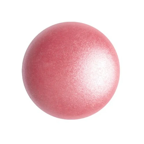 Cabochon rond en verre par Puca® 18 mm - Dark Rose Pearl x1