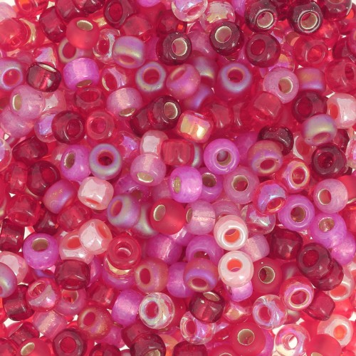 Mix de rocailles Miyuki 8/0 MIX-10 - Love Potion x8g