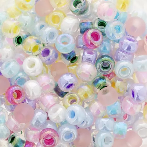 Mix de rocailles Miyuki 6/0 MIX-14 - Spring Flowers x8g