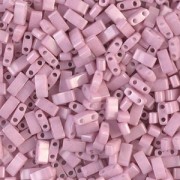 Miyuki Half Tila Beads 5x2.3x1.9 mm HTL-599 - Op Antique Rose Luster x10g