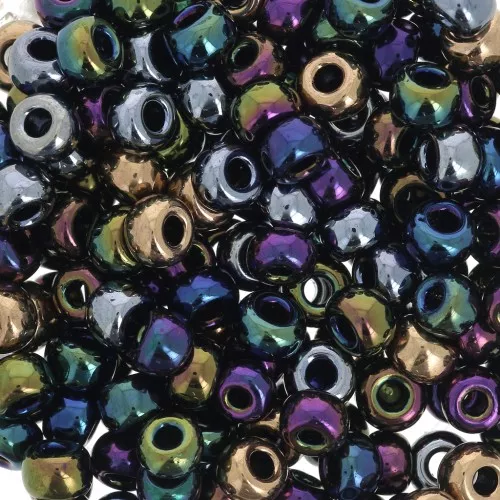 Mix de rocailles Miyuki 6/0 MIX-15 - Metallic Rain x8g