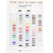 Nuancier Miyuki - Tila Beads et Half Tila Beads - Sample Card (n°948)|raw }}