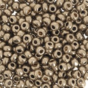 Perles rocailles Preciosa 8/0 3 mm - Gold Bronze x20g