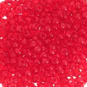 Perles rocailles Preciosa 8/0 3 mm - Transparent Light Siam x20g