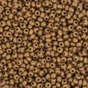 Perles rocailles Preciosa 11/0 2 mm - Opaque Yellow Rose Luster x20g