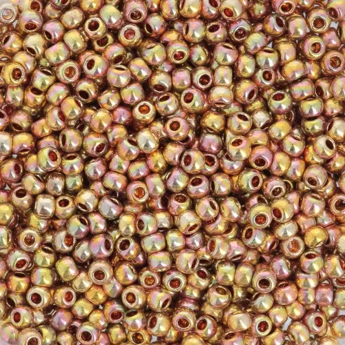 Rocaille Toho 11/0 TO11R722 - Galvanized Midas Gold 24K x5g