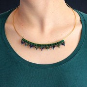 SuperDuo 2.5x5 mm - Summer Rainbow Dark Blue x10g