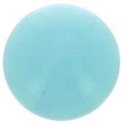 Cabochon rond en résine opaque 12 mm - Bleu pastel x1|raw }}