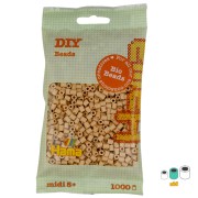 Perles à repasser Hama Bio - MIDI 5 mm - Beige (n°27) x1000|raw }}