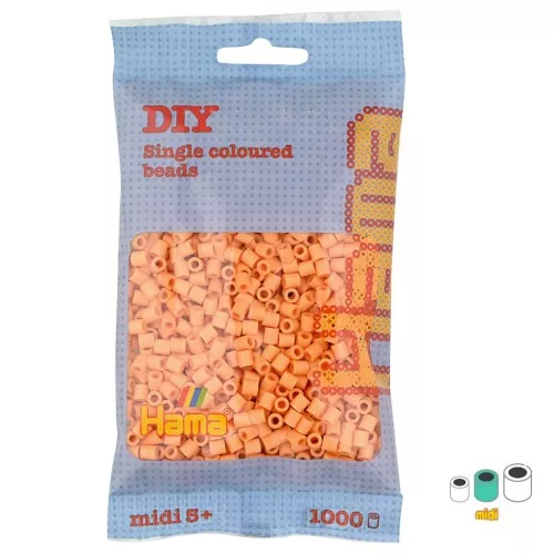 Perles à repasser Hama MIDI 5 mm - Abricot (n°105) x1000