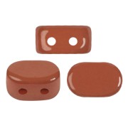 Perles en verre Lipsi® par Puca® 4x6 mm - La Divine Terracotta x10g|raw }}