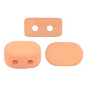 Perles en verre Lipsi® par Puca® 4x6 mm - La Divine Peach Mat x10g