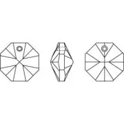 Octogone PureCrystal 6401 8 mm un trou Crystal AB x1