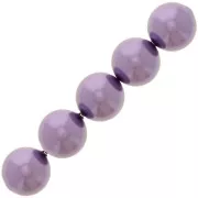 Perles nacrées PureCrystal 5810 4 mm - Crystal Light Amethyst Pearl x20