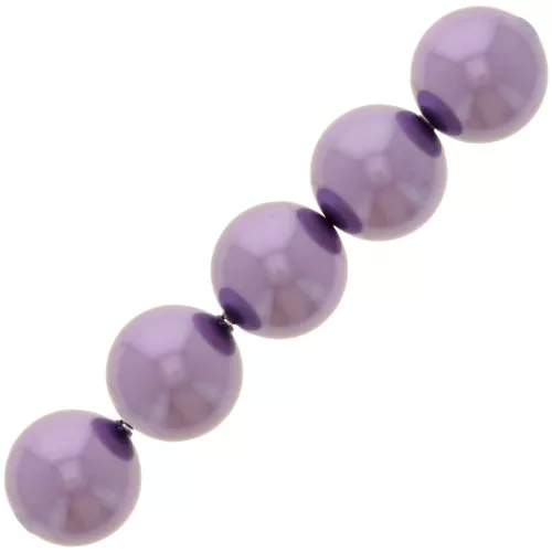 Perles nacrées PureCrystal 5810 4 mm - Crystal Light Amethyst Pearl x20