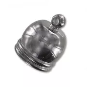 Embout en résine CCB pour corde 12mm black nickel x1