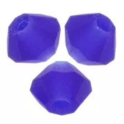 Perles toupies Preciosa - Rondelle Bead 3 mm - Cobalt Blue Matt x30