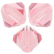 Perles toupies Preciosa - Rondelle Bead 4 mm - Rose Peach x30