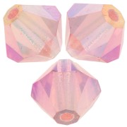 Perles toupies Preciosa - Rondelle Bead 5 mm - Rose Peach AB 2X x12|raw }}