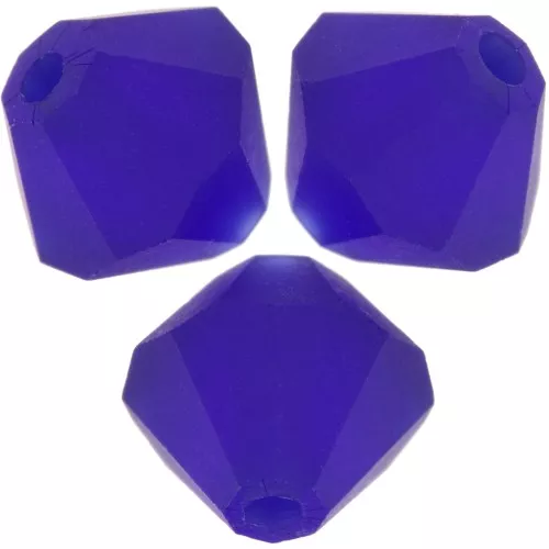 Perles toupies Preciosa - Rondelle Bead 5 mm - Cobalt Blue Matt x12