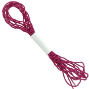 Fil métallisé - Facets Kreinik - pour la broderie - 1.7 mm - Fuchsia (024) x2.5m