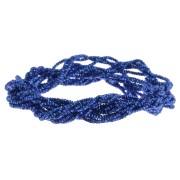 Fil métallisé - Facets Kreinik pour la broderie - 1.7 mm - Bleu Saphir (051) x2.5m|raw }}