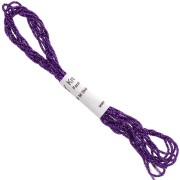 Fil métallisé - Facets Kreinik pour la broderie - 1.7 mm - Amethyst (026) x2.5m