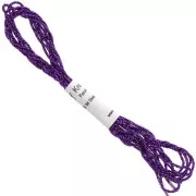 Fil métallisé - Facets Kreinik pour la broderie - 1.7 mm - Amethyst (026) x2.5m