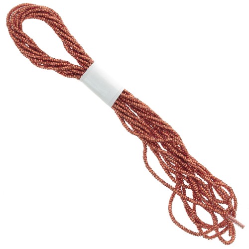 Fil métallisé - Facets Kreinik pour la broderie - 1.7 mm - Copper (021) x2.5m