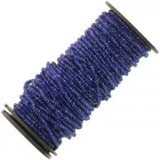Fil métallisé - Facets Kreinik pour la broderie - 1.7 mm - Bleu Royal (033L) x3m