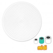Plaque ronde 15.5 cm pour perles Hama Midi x1|raw }}