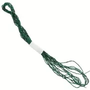 Fil métallisé Petite Facets Kreinik pour la broderie 0.9 Emerald (009) x2.5m