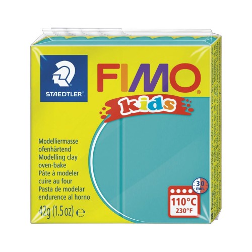Pâte Fimo Kids 42gr Turquoise (n°39)