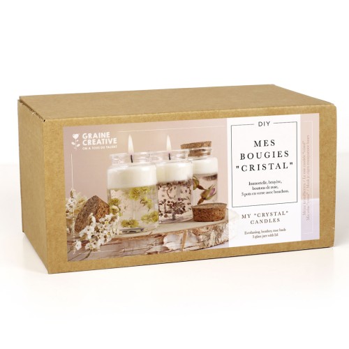 Kit bougie DIY Graine Créative - Mes Bougies