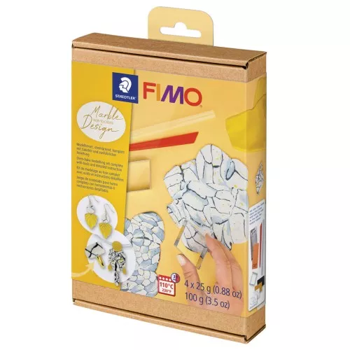 Kit de modelage Fimo - Effet Marbre x1