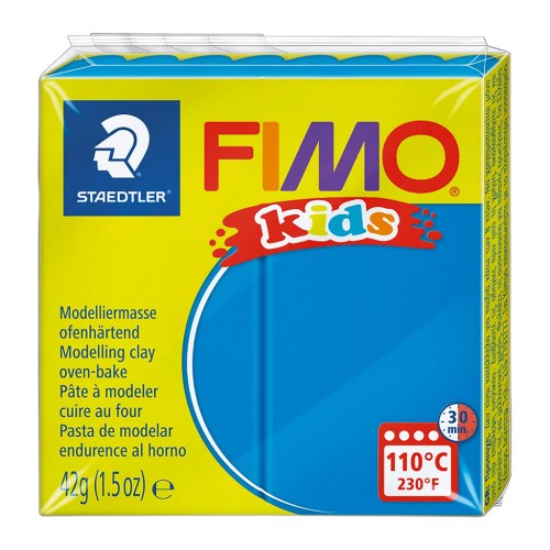 Pâte Fimo Kids 42gr Bleu (n°3)