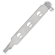 Support de broche 33 mm Argenté x1|raw }}