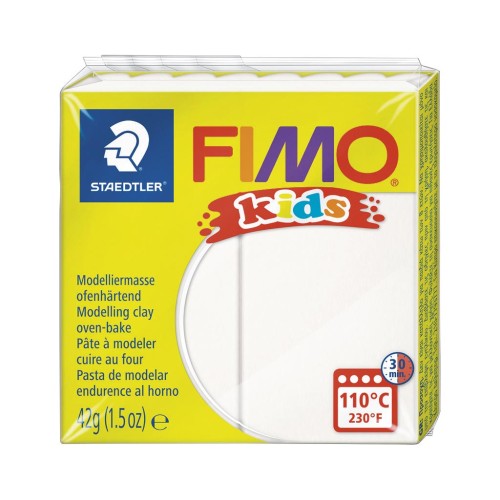 Pâte Fimo Kids 42gr Blanc (n°0)