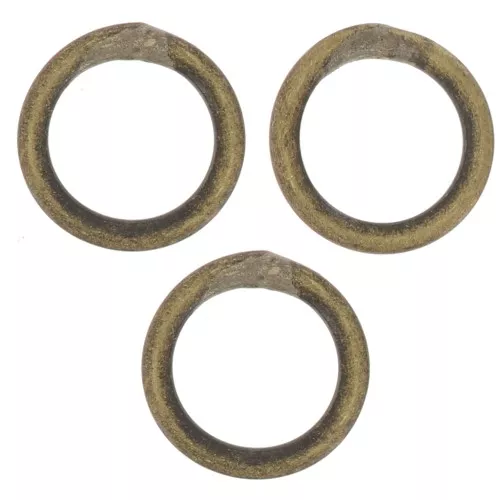 Anneaux fermés 5x0.7 mm - Bronze x25
