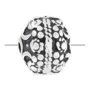 Ronde métal 10 mm argenté vieilli x1|raw }}