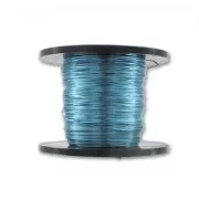 Fil de cuivre 0.30 mm Bleu Clair x 70 m