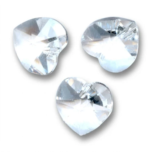 Coeurs PureCrystal 6228 10,3x10 mm Crystal  Unfoiled  x6