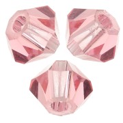 Perles toupies Preciosa - Rondelle Bead 3 mm - Rose Peach x30|raw }}