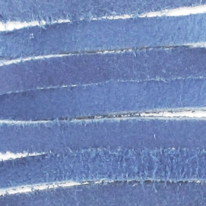 Lacet daim 5 mm bleu x 2 m