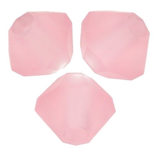 Perles toupies Preciosa - Rondelle Bead 3 mm - Rose Peach Matt x30