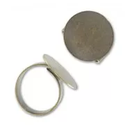 Bague ajustable sous le plateau 18 mm bronze x1