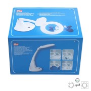Loupe lumineuse avec socle à LED - Prym - Blanc x1
