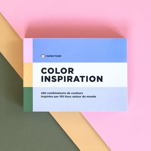 Carnet Color Inspiration - Papier Tigre - Volume 1 - nuancier de couleurs x1