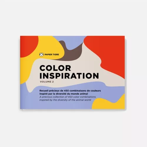 Carnet Color Inspiration - Papier Tigre - Volume 2 - nuancier de couleurs x1